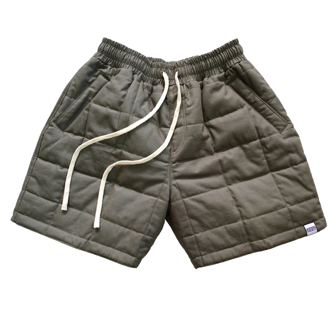 M692 Grass Puffer Shorts